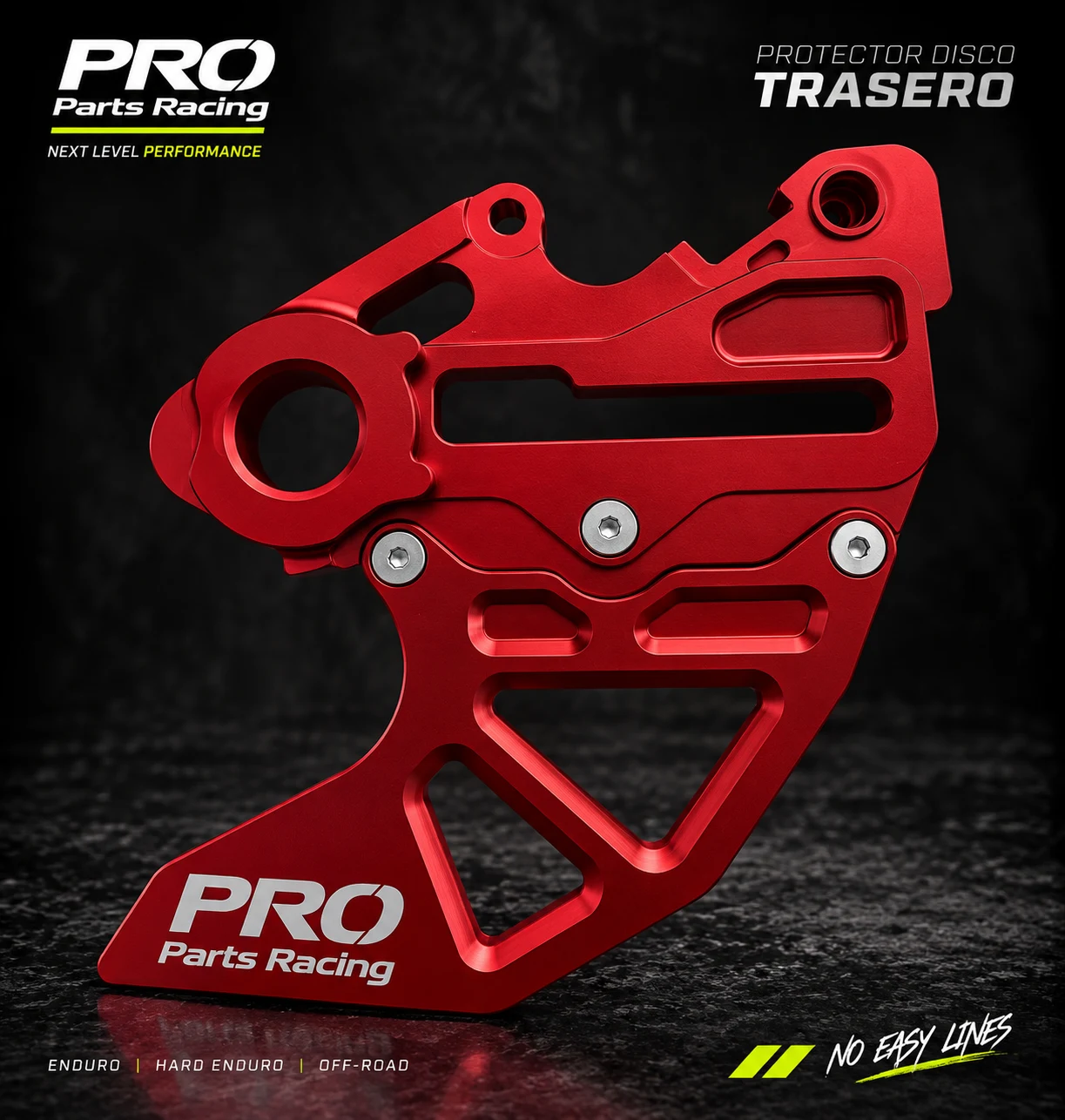 Rhino Guard Protector Trasero rojo